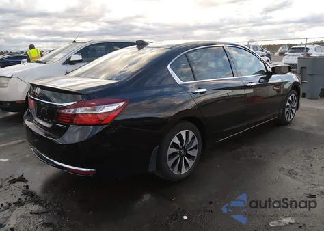 2017 Honda Accord Hybrid Ex-L из США, поврежденный, VIN JHMCR6F59HC015632